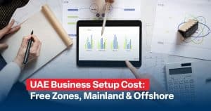 UAE business setup cost