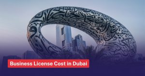 Business license cost in Dubai