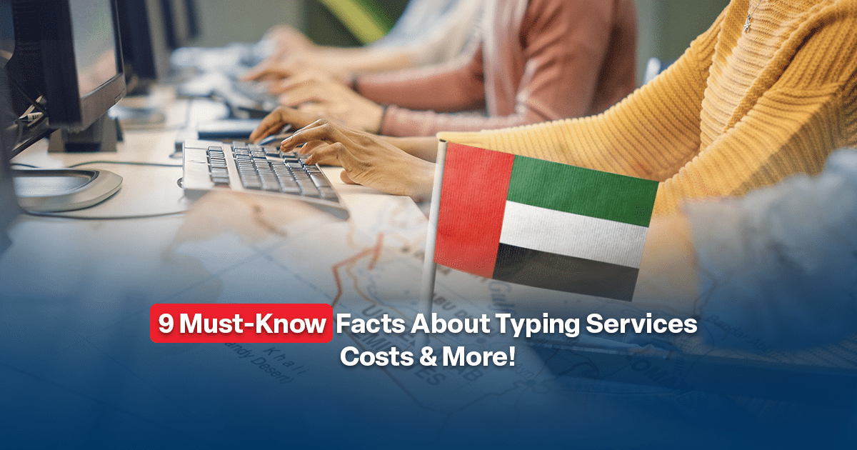 typing services